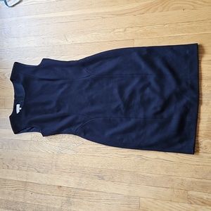 HOBBS navy classic sheath dress 6